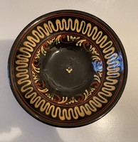 Vásárhelyi kerámia tányér 22,5 cm