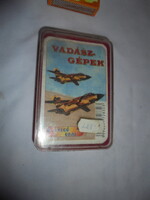 "Vadászgépek a levegő urai" - retro játék kártya pakli