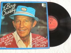 BING CROSBY - WHERE THE BLUE OF THE NIGHT MEETS...LP