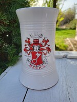 Beck's kerámia söröskorsó