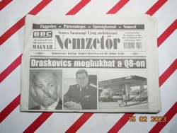 Retro régi újság - Nemzetőr - Konzervatív hetilap - 2008. augusztus 6. - Születésnapra ajándék.