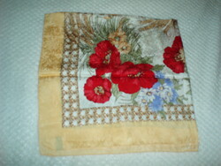 Gyönyörű valódi silk  ,vintage kendő
