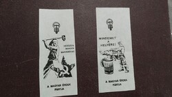 (K) Magyar Érdek Pártja propaganda anyag, szórólap