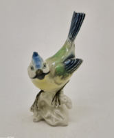 Német Grafenthal porcelán kékcinke 10.5cm