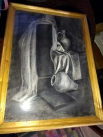 Csendélet grafika 68x48 cm