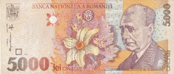 ROMÁNIA 5.000 lei (1998)