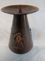 Lignifer Iparművészeti gyertyatartó