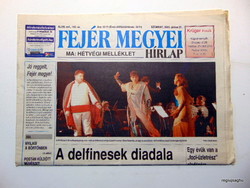 2003 június 21  /  FEJÉR MEGYEI HÍRLAP  /  Ssz.:  24412