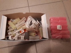 Retro hajcsavarók és hajszárító