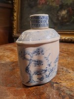 RÉGI PORCELÁN KÍNAI TEA VAGY GYÖMBÉRTARTÓ