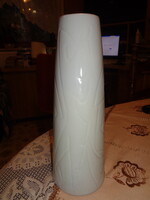 Zsolnai fehér  jazz váza , pajzs jelzésű , 31 cm