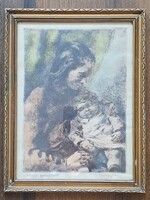 Elekfy Jenő: Anya gyermekével