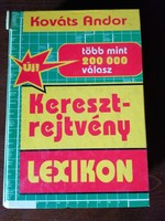 Kováts Andor: Keresztrejtvény lexikon - 1992.