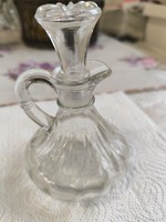 Retro  üveg kancsó, fűszertartó   eladó!