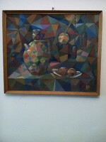 Kozma Pál (1905-1994) : Csendélet korsóval