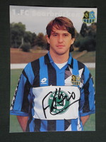 Autogram kártya,dedikált ,Fabio Zambiasi , 1 FC Saarbrücken