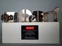 Nathalie du Pasquier 2x4 db posztmodern szalvétagyürü 1980's Bodum