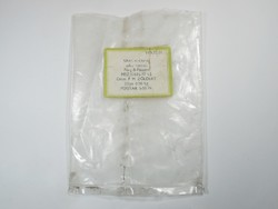 Retro Sárgaborsó nylon nejlon tasak zacskó - Zöldért Fűszért - 1970-es évek