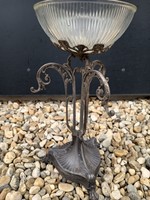 Szecessziós wmf ezüstözött asztalközép.50 cm. Alkudható.