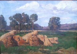 Ferenczy Valér (1885-1954) Nagybányai Táj