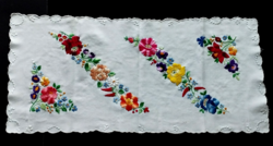 KALOCSAI MINTÁS VÁSZON FUTÓ,TERÍTŐ