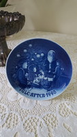 Dán,Bing & Grondahl karácsonyi tányér 1998
