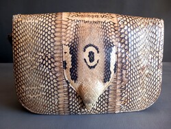 Eredeti Python, kígyó bőr táska ALKUDHATÓ
