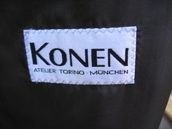 KONEN barna -kék-szürke Eszterházy kockás zakó XL