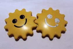 Régi retro műanyag forgó játék