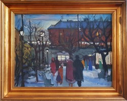 Balogh Ervin 1960 / Margit híd - Budai oldal