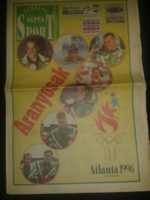 Nemzeti Képes Sport 1996.aug.06. Vii. évf.214 sz. Atlanta 1996. Aranyosak