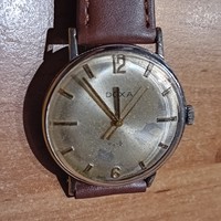 Doxa Synchron 40 karóra , szerkezet szervizelt ,barna bőr szíj