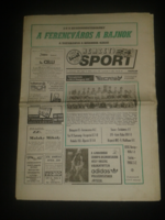 Nemzeti Sport 1992. június.21. III.évf.170 sz.  A Ferencváros a bajnok