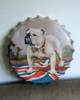 Bulldog fém kép