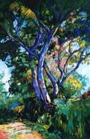 Szép nyári nap - olajfestmény impresszionista stílusban 40 cm x 60 cm keret nélkül