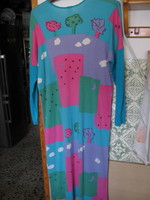 Nanso soft Choice finn pamut maxi hálóing, laza ruha M, L