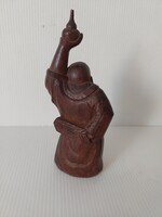 Faragott buddha szobor 16cm