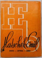 Hatschek Emil fotó-optika képes árjegyzéke (1940 körül)