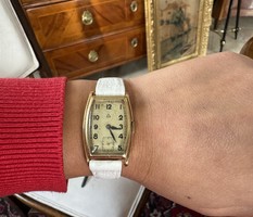 14K arany női karóra ART-DECO