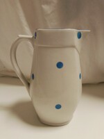Hollóházi pöttyös kancsó - 19,8 cm