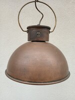 Vintage  loft industrial bronz függölámpa. Alkudható.
