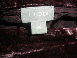Lindex selyem - bársony szoknya, rózsaszín, L