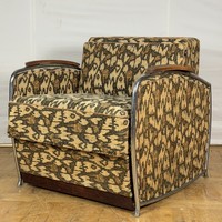 Peresztegi József csővázas fotelágy retro fotel