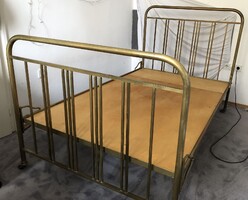 Antik kétszemélyes rézágy eladó