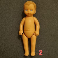 2, Vintage kis baba babaházba babaházi baba 11cm