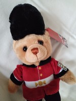 London, gárdista mackó - Britain Keel Toys / 28 cm