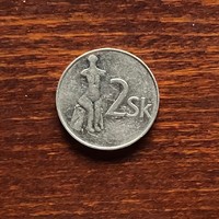 Szlovákia - 2 Korun 1995.