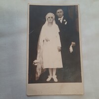 Esküvői fotó XX. század elejéről