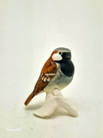 Német Goebel porcelán matt veréb 7cm