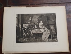 1898-as évekből, Munkácsy Mihály nyomat,  Milton